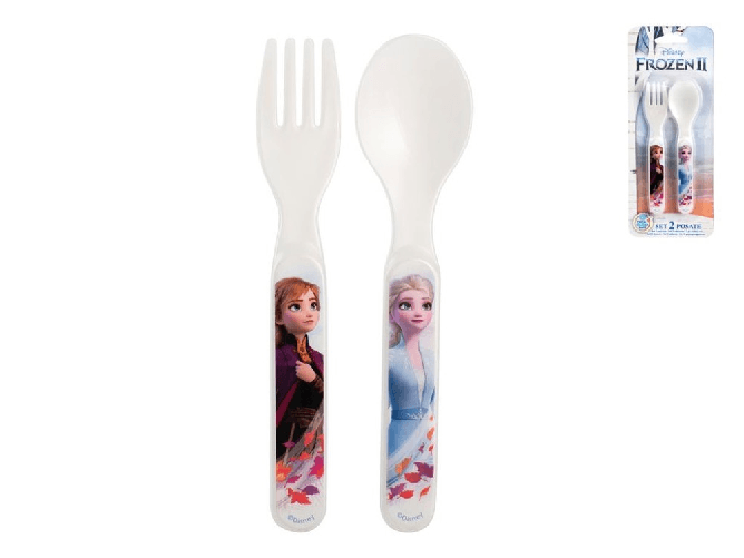 Lulabi 6x Set Posate Frozen 2 Disney Lulabi