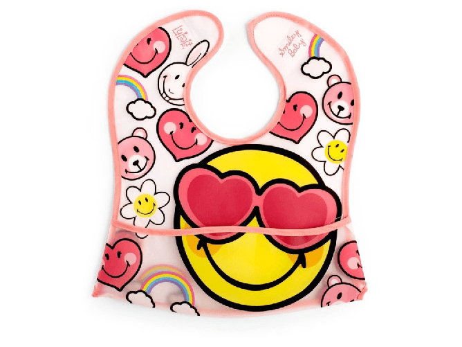 Lulabi 3x Bavaglini Smiley Baby Lulabi