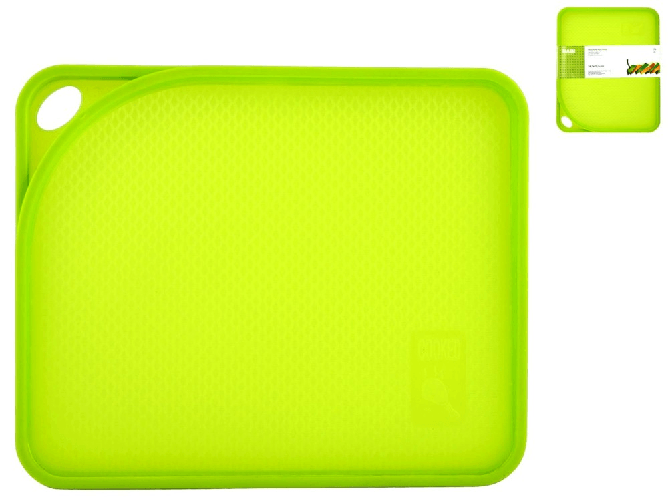 Habi 3x Taglieri In Polipropilene Verde 34,5x28,5x0,5 Habi