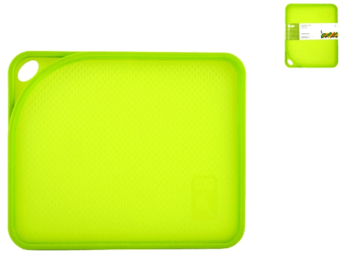 Habi 3x Taglieri In Polipropilene Verde Cm29x24x0,5 Habi