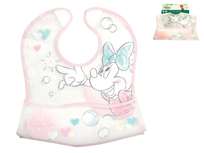 Lulabi 3x Bavaglini Minnie Tender Disney Lulabi