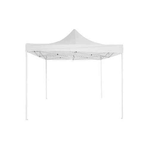 Amicasa Gazebo pieghevole professionale con telo impermeabile m 3x3, colore bianco