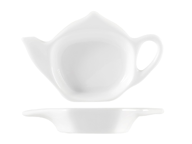 H&h 12x Piatti Frutta H&H Bianco Cm12 Porcellana