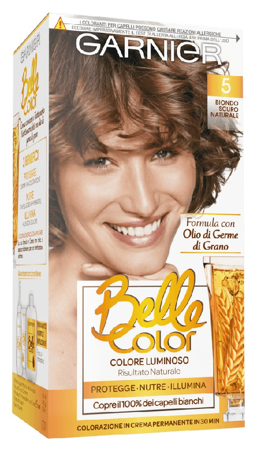 Garnier Belle Color Colorante Capelli 5 Biondo Scuro Naturale Made In Italy