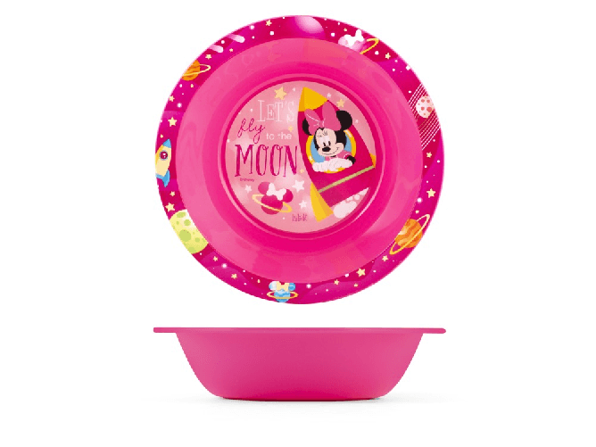 Lulabi 6x Piatti Fondi In Polipropilene Minnie Cosmo 15,5Cm, Lulabi