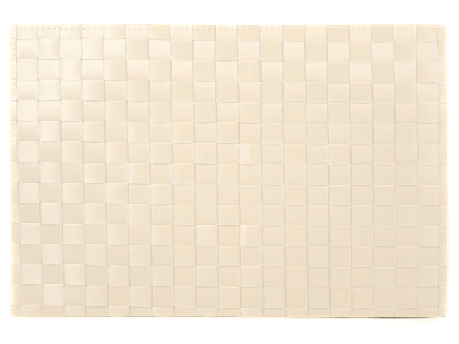 Home 6x Tovagliette In Polipropilene Colore Beige 45X30Cm, Rombo