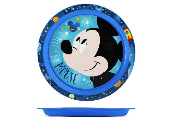 Lulabi 6x Piatti Piani Polipropilene Mickey Cosmo 20,5Cm, Lulabi