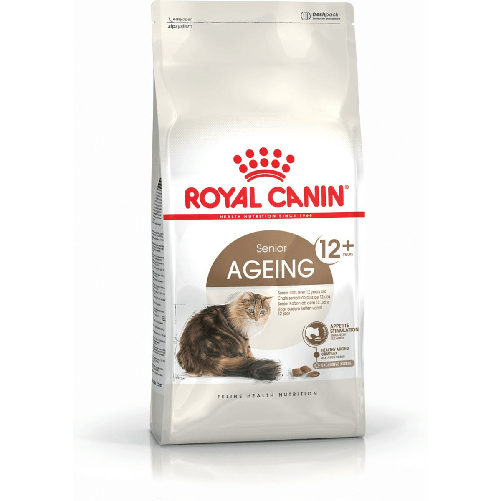 Royal Canin Cibo per gatti Royal Canin Senior Ageing 12+ Anziano Pollo Vegetale Uccelli 4 Kg