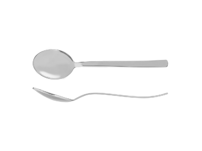 Inoxpran 12x Cucchiaini In Acciaio Inox 18/10 Moka Venezia, Argento