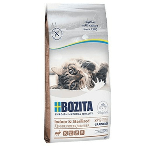 Bozita Cibo per gatti Bozita Indoor&Sterilised Pollo Renna 2 Kg