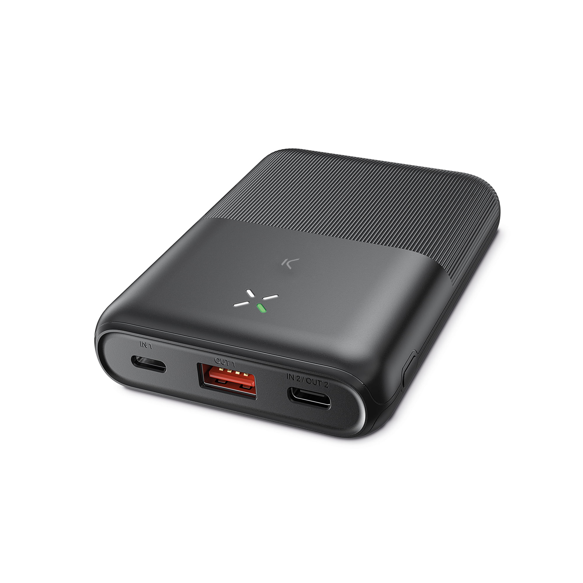 Ksix Batteria Esterna/Power Bank Ksix 10000mAh 22,5W - Ultrasottile - Tecnologia PD - Ricarica Simultanea - 1x USB-A Ksix BXBA10000PU batteria portati