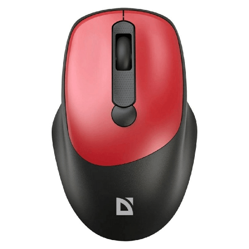 Defender Mouse senza Fili Defender FEAM MM-296 RF SILENT Rosso