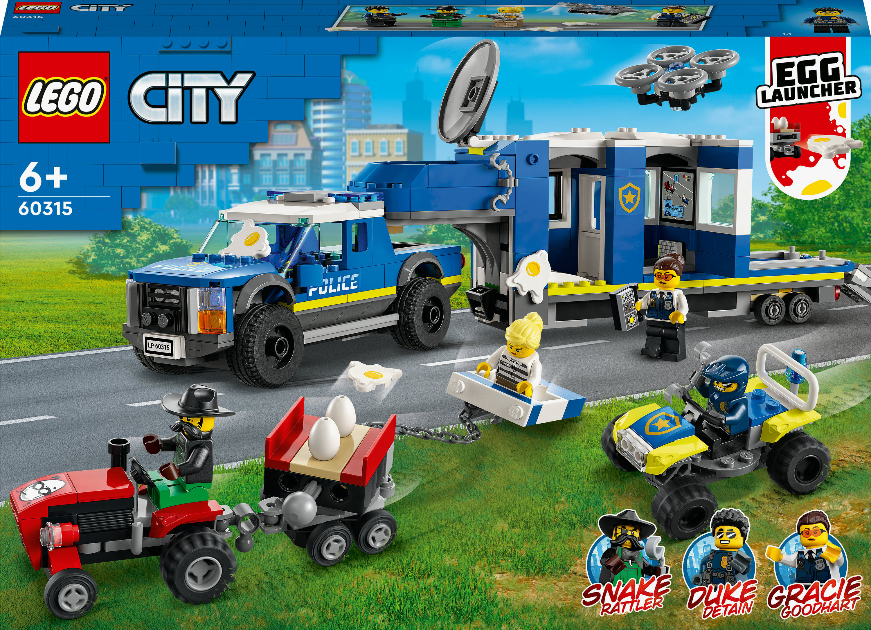 LEGO City Camion centro di comando della polizia
