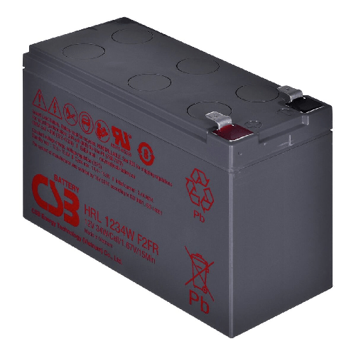 HITACHI CSB Batteria per Gruppo di Continuità UPS HITACHI CSB HRL1234WF2 9 Ah 12 V