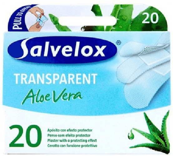 Salvelox 12x Bundle Cerotti Salvelox X16 Aloe Trasparenti