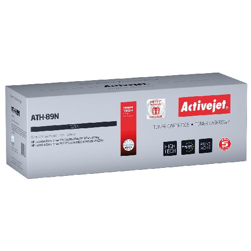 Activejet ATH-89N toner per stampanti HP; Sostituzione HP CF289A; Supremo; 5000 pagine; nero - con chip Activejet Toner Activejet ATH-89N Nero