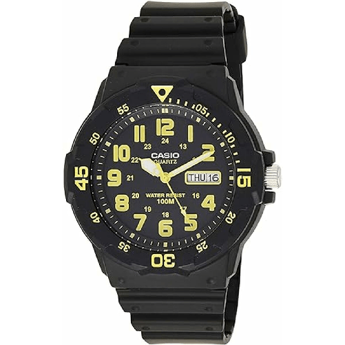 Casio Orologio Uomo Casio DIVER 100M Giallo Nero (Ø 44,5 mm)