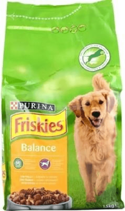 Friskies 6x Bundle Friskies Cane Croccantini Kg 1.5 Balance Pollo Vitello