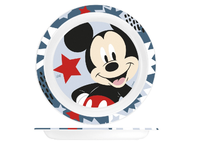 Lulabi 6x Piatti piani San Lulabi Mickey Icon Diam. Cm21