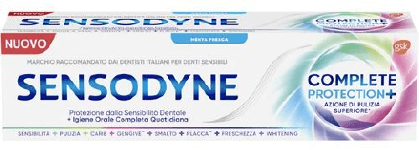 Sensodyne 12x Bundle Sensodyne Dentifricio 75 Ml. Complete Protection Made In Italy