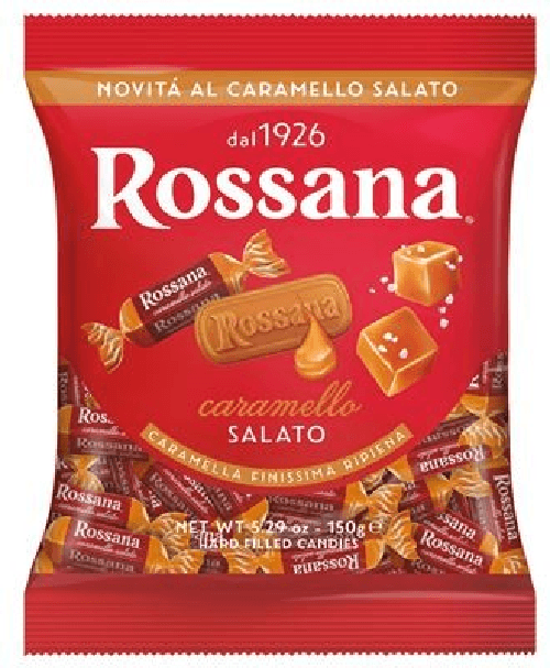 Rossana 24x Bundle Caramelle Rossana Caramello Salato Gr 150