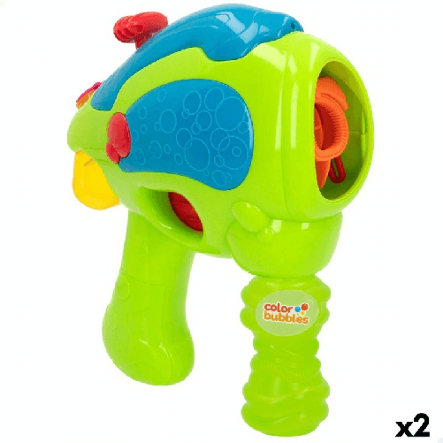 Colorbaby Gioco di Bolle di Sapone Colorbaby Verde Pistola 118 ml 20,5 x 23,5 x 8,5 cm (2 Unità)