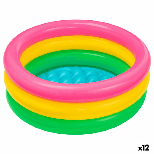 Intex Piscina Gonfiabile per Bambini Intex Sunset Glow Anelli 28 L 61 x 22 x 61 cm (12 Unità)