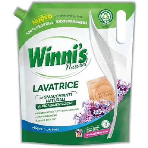 Winni's 8x Bundle Winni'S Lavatrice Liquido 25 Lavaggi Sacco
