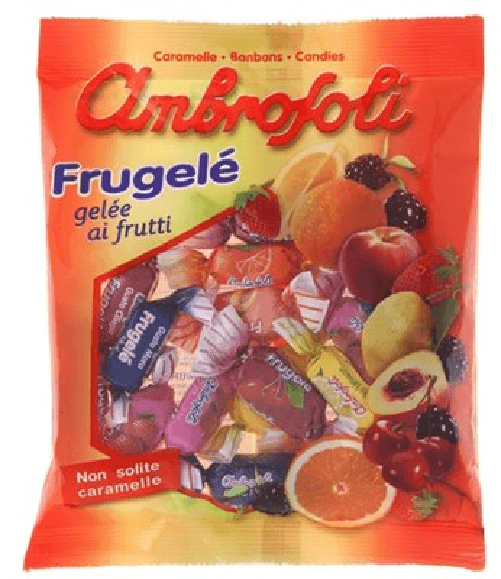 Ambrosoli 20x Bundle Caramelle Ambrosoli Gelee Frutta Gr 130