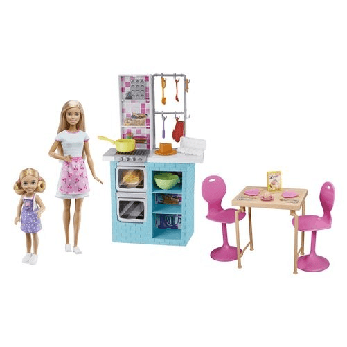 Mattel Set bambola BARBIE Cucina Sister Baking
