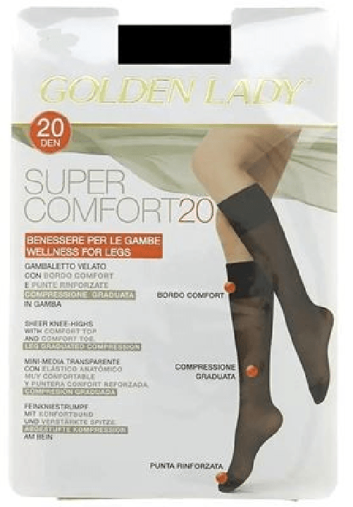 Golden Lady 5x Bundle Golden Gambal 20 S.Comfort Nero S-M
