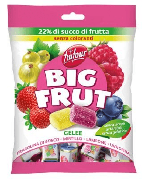 Dufour 14x Bundle Caramelle Dufour Big Frut Bosco 90G