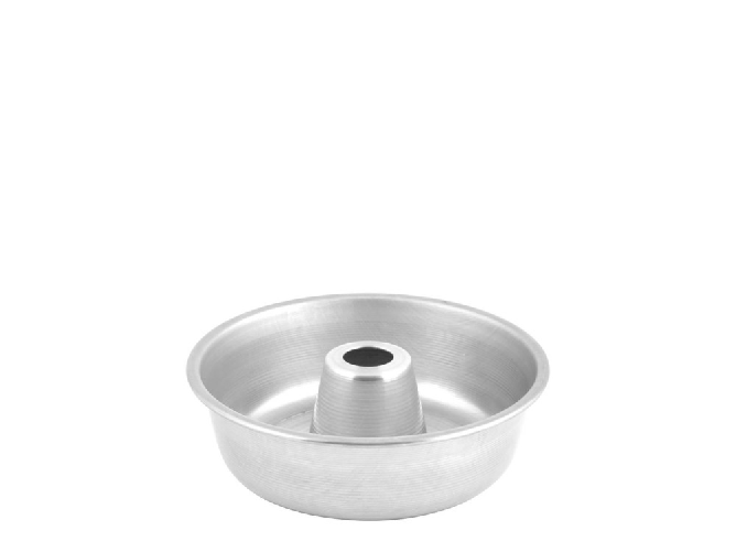 Habi 6x Stampi in alluminio per ciambella con tubo di cm 14