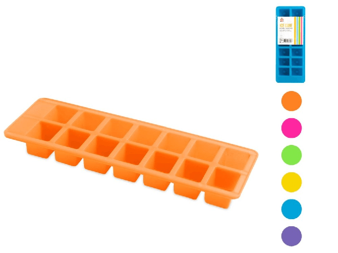 Home 6x Confezioni 2 Formaghiaccio Polipropilene Rettangolari 14 pezzi Home