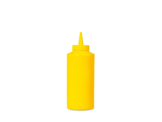 H&h 5x Dosatori Condimenti In Polietilenegiallo Lt0,42 2102 H&H