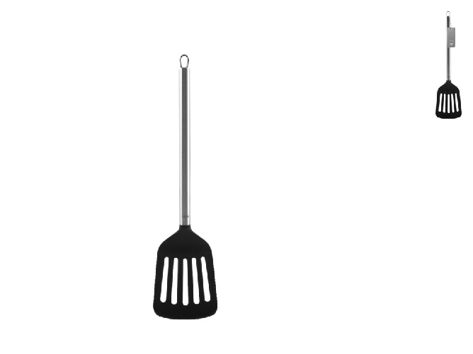 H&h 6x Palette H&H Kitchen New Nylon/Acciaio Inox
