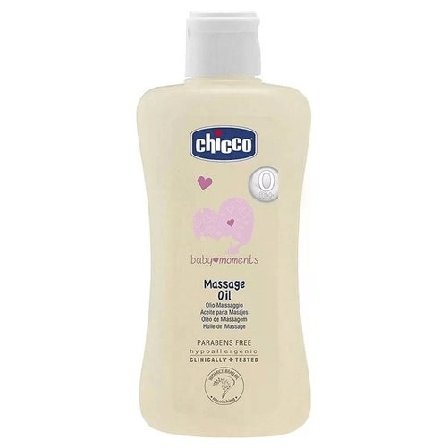 Chicco 3x Olio corpo Chicco 28501 BABY MOMENTS Massaggio e crosta lattea