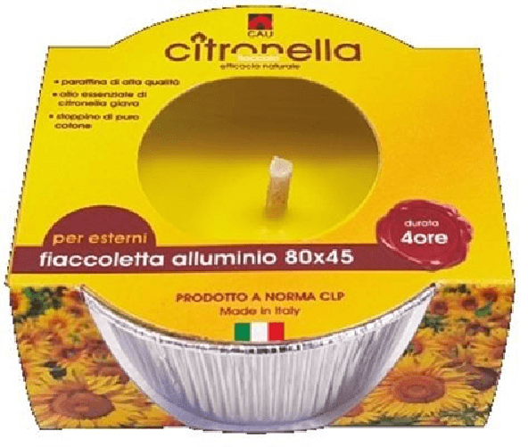 Crazystock Selected 36x Bundle Citronella Stagnola Fiaccola 8X4,5H