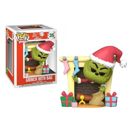 Funko Personaggio collezione POP DELUXE Grinch With Bag 35