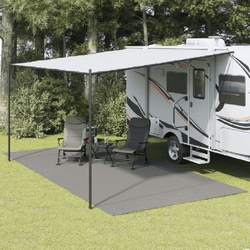 VidaXL Tappeto da Tenda Antracite 6x3 m