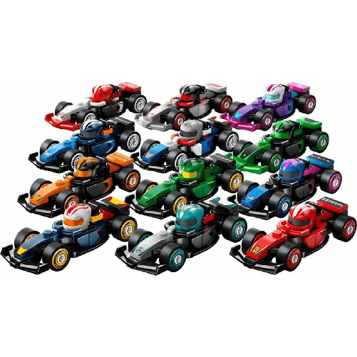 LEGO Minifigure 71049 Monoposto F1 Multicolor Collezionabile Giocattolo Costruzione Lego Set di Costruzioni Lego 71049 29 Pezzi