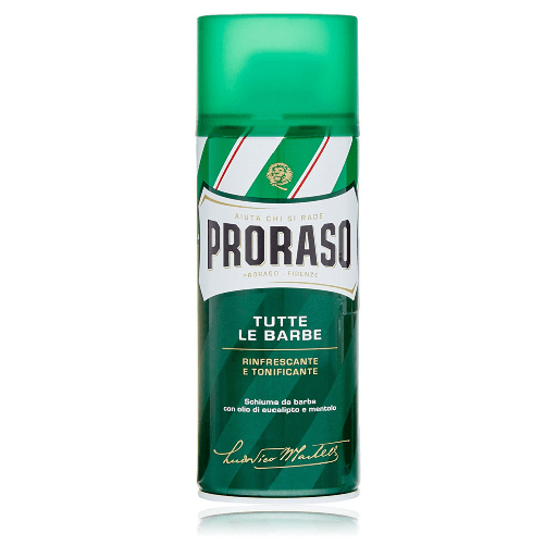 Proraso schiuma da barba rinfrescante olio di eucalipto mentolo tutte 400 ml
