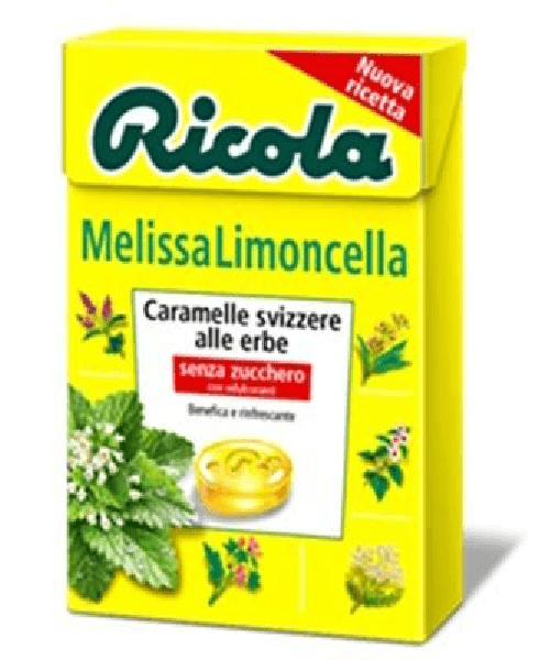 Ricola 20x Bundle Caramelle Ricola Melissa Limoncella Gr 50