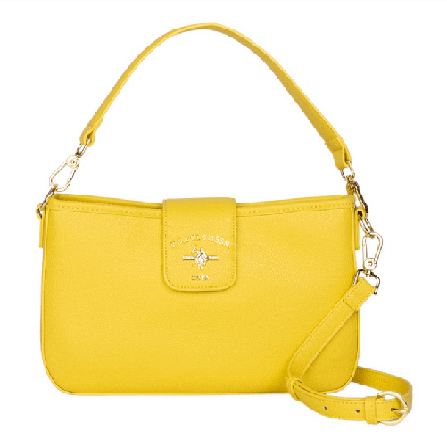 BORSA BORSE DONNA US POLO ASSN STANFORD BEUSS6366WVP713 GIALLO ORIGINALE PE 2024 Unica Giallo