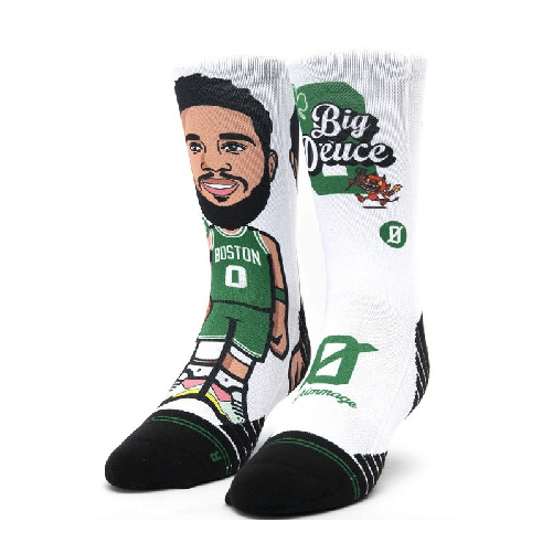 Scrimmage Socks unisex Scrimmage basket Big Deuce White Taglia L (44-48)