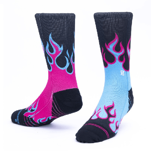 Scrimmage Calzini unisex Scrimmage Everyday Flame Vice Taglia L (44-48)