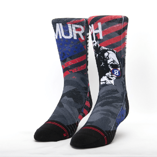 Scrimmage Calzini unisex Scrimmage Fitness Murph Black Taglia M (39-44)