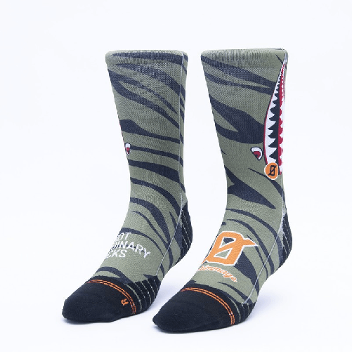 Scrimmage Calzini unisex Scrimmage Everyday Nose Art Army Taglia L (44-48)