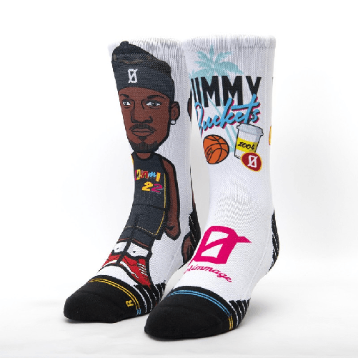 Scrimmage Calza unisex Scrimmage basket Jimmy Buckets White Taglia M (39-44)