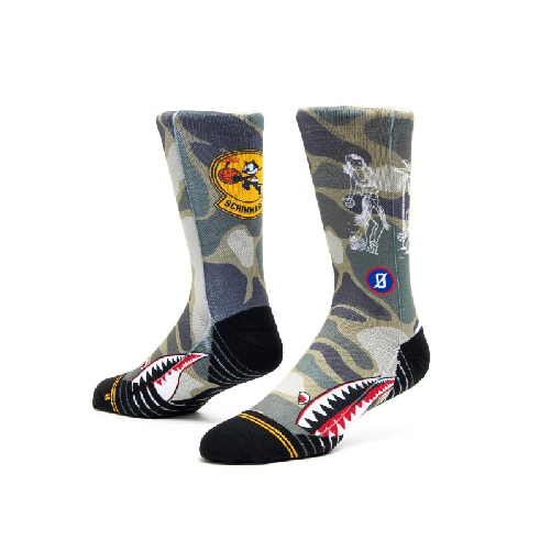 Scrimmage Calzini unisex Scrimmage Everyday Tomcatter Army Taglia M (39-44)